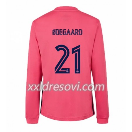 Real Madrid Martin Odegaard Drugi Nogometni Dres 2020-2021 Dugim Rukavima